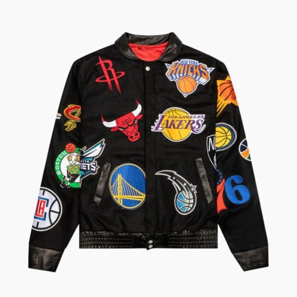 NBA Collage Wool Jacket