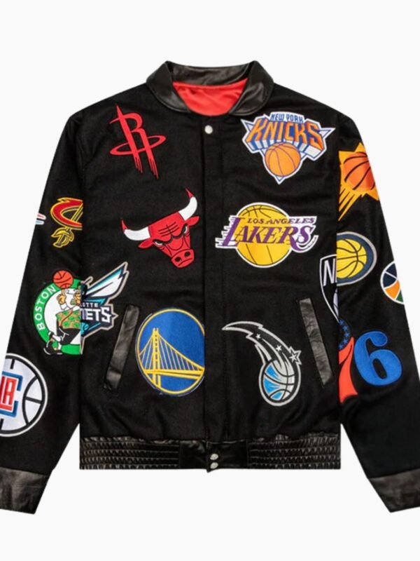 NBA Collage Wool Jacket
