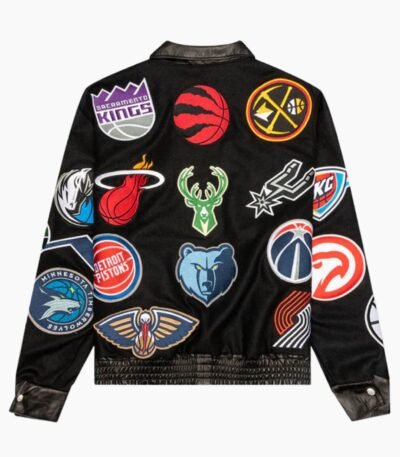 NBA Collage Wool Jacket