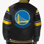 NBA Golden State Warriors Leather Jacket