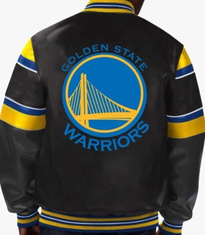 NBA Golden State Warriors Leather Jacket