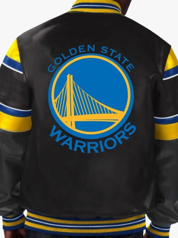 NBA Golden State Warriors Leather Jacket