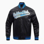 NBA Golden State Warriors Satin Varsity Jacket