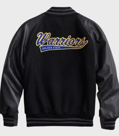 NBA Golden State Warriors Wool Varsity Jacket