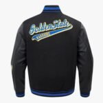 NBA Golden States Warriors Script Tail Men's Rib Wool Varsity