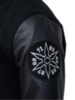 NBA Kareem Abdul Jabbar Captain 33 Letterman Leather Jacket