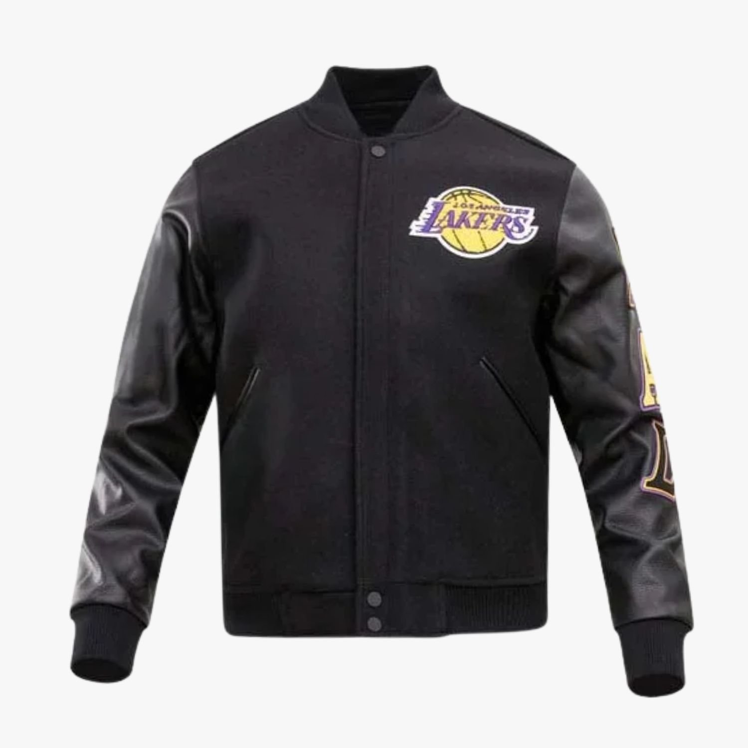 NBA Los Angeles Lakers Classic Wool Men's Varsity Jacket NBA Los Angeles Lakers Classic Wool Men's Varsity Jacket