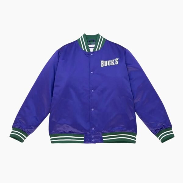 NBA Milwaukee Bucks Satin Jacket