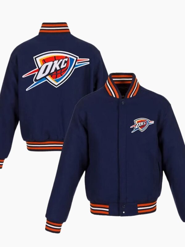 NBA Oklahoma City Thunder Wool Varsity Jacket