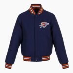 NBA Oklahoma City Thunder Wool Varsity Jacket