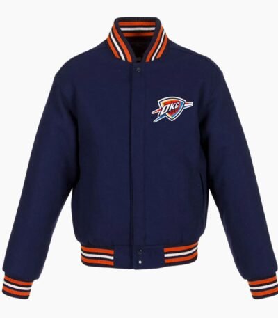 NBA Oklahoma City Thunder Wool Varsity Jacket
