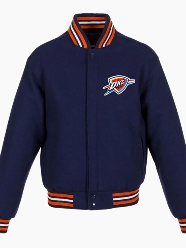 NBA Oklahoma City Thunder Wool Varsity Jacket