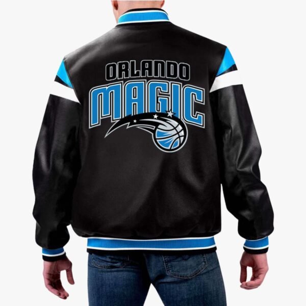 NBA Orlando Magic Varsity Leather Jacket