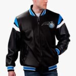 NBA Orlando Magic Varsity Leather Jacket