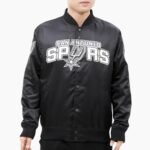 NBA San Antonio Spurs Big Logo Men's Satin Jacket