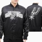 NBA San Antonio Spurs Big Logo Men's Satin Jacket