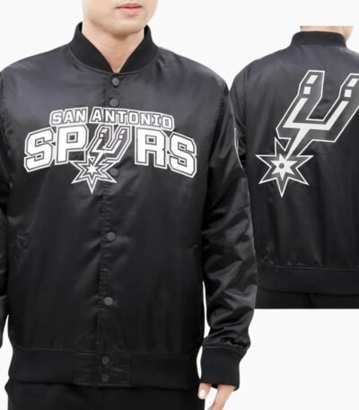 NBA San Antonio Spurs Big Logo Men's Satin Jacket