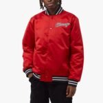 NBA Satin Jacket Chicago Bulls