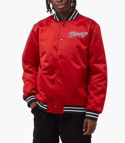 NBA Satin Jacket Chicago Bulls