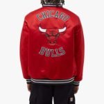 NBA Satin Jacket Chicago Bulls