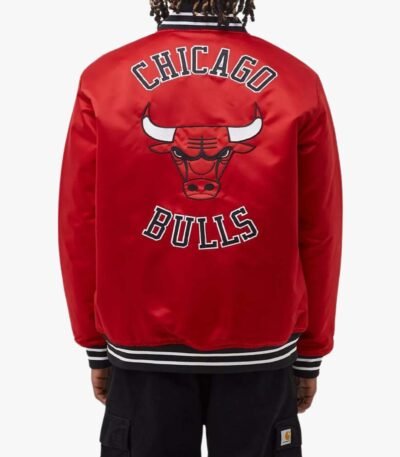 NBA Satin Jacket Chicago Bulls