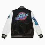 NBA Team Origins Varsity Satin Jacket Utah Jazz