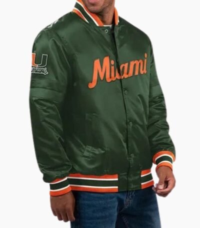 NCCA Miami Hurricanes Classic Satin Jacket