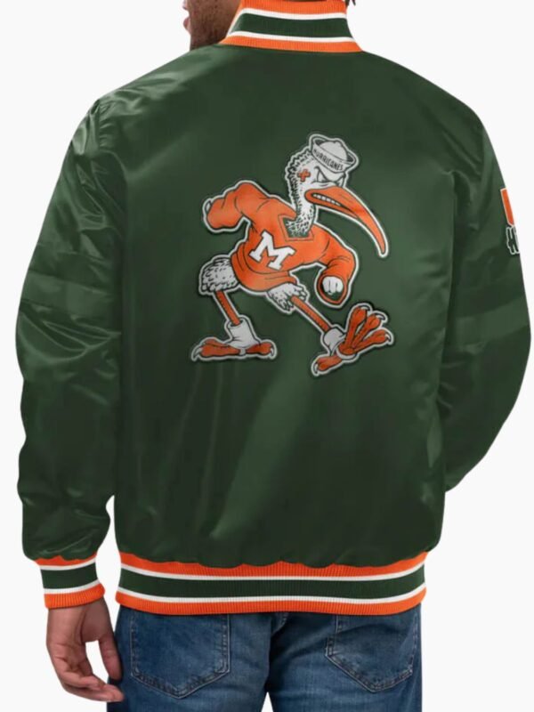 NCCA Miami Hurricanes Classic Satin Jacket