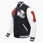 NFL Arizona Cardinals Mashup Men's Rib Wool Varsity Jacket