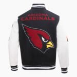 NFL Arizona Cardinals Mashup Men's Rib Wool Varsity Jacket