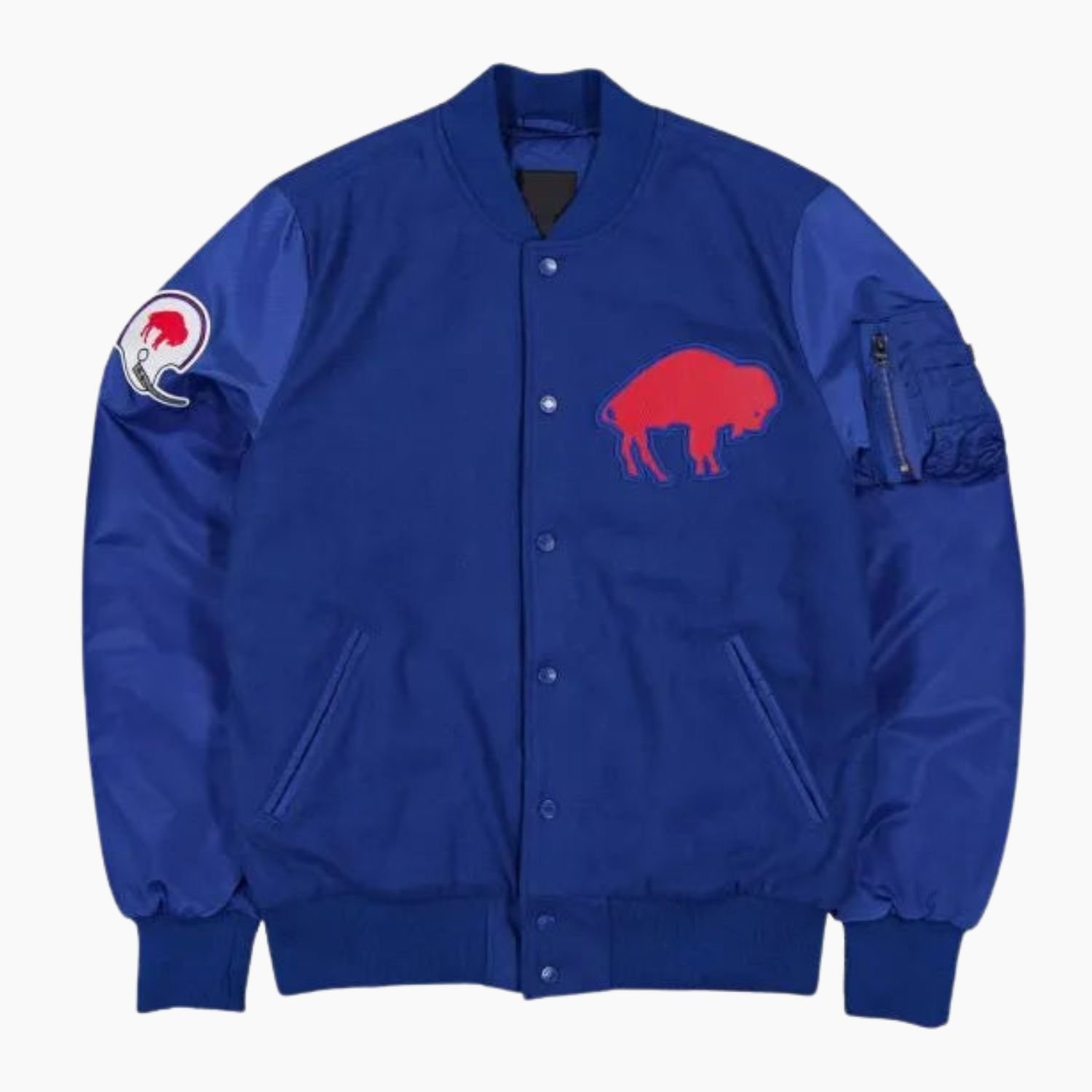 NFL Buffalo Bills MA-1 Historic Varsity Jacket NFL Buffalo Bills MA-1 Historic Varsity Jacket