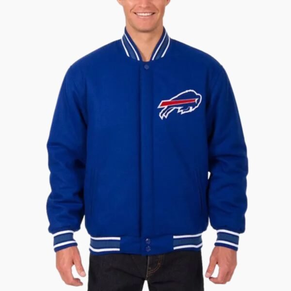 NFL Buffalo Bills Royal Varsity Wool Jacket