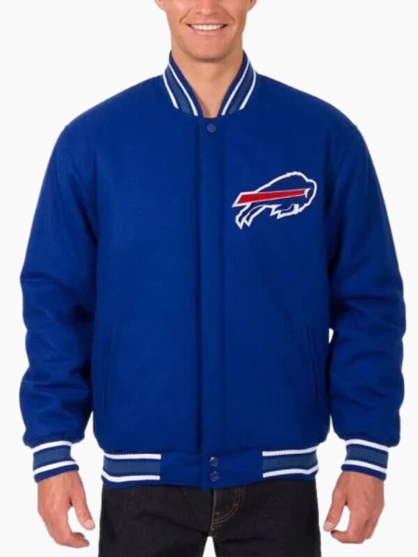 NFL Buffalo Bills Royal Varsity Wool Jacket