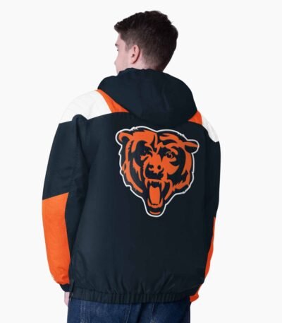 NFL Chicago Bears Charger Half Zip Pullover Jacket