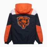 NFL Chicago Bears Charger Half Zip Pullover Jacket