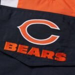 NFL Chicago Bears Charger Half Zip Pullover Jacket