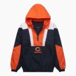 NFL Chicago Bears Charger Half Zip Pullover Jacket