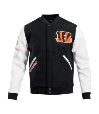 NFL Cincinnati Bengals Classic Wool Varsity Jacket