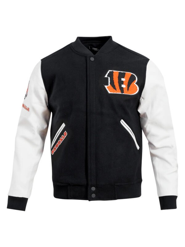 NFL Cincinnati Bengals Classic Wool Varsity Jacket