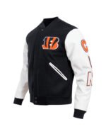 NFL Cincinnati Bengals Classic Wool Varsity Jacket