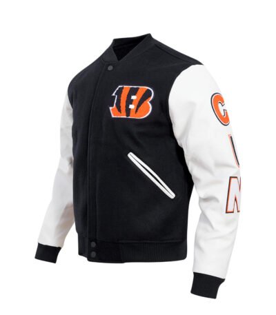 NFL Cincinnati Bengals Classic Wool Varsity Jacket