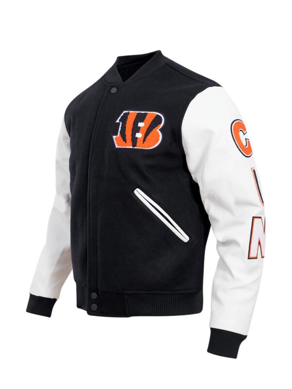 NFL Cincinnati Bengals Classic Wool Varsity Jacket