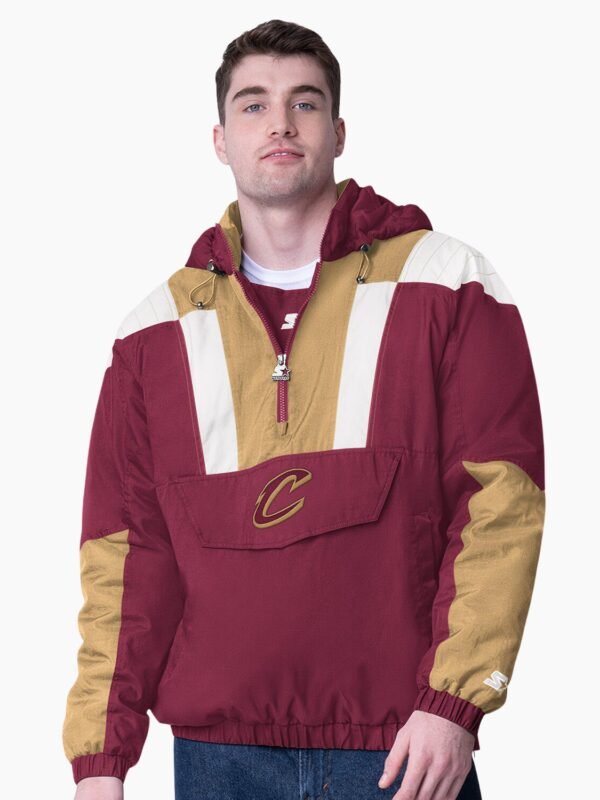 NFL Cleveland Cavaliers Pullover Half Zip Jacket