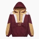 NFL Cleveland Cavaliers Pullover Half Zip Jacket
