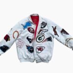 NFL Collage Leather Jacket