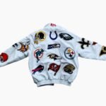 NFL Collage Leather Jacket