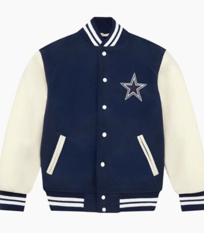 NFL Dallas Cowboys Men's Varsity Leather Jacket