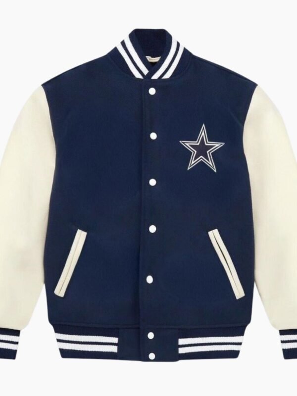 NFL Dallas Cowboys Men's Varsity Leather Jacket