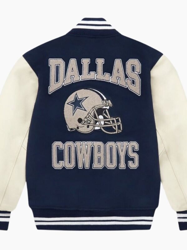 NFL Dallas Cowboys Men's Varsity Leather Jacket