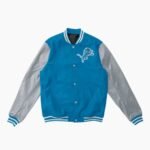 NFL Detroit Lions Classic Wool Varsity Jacket